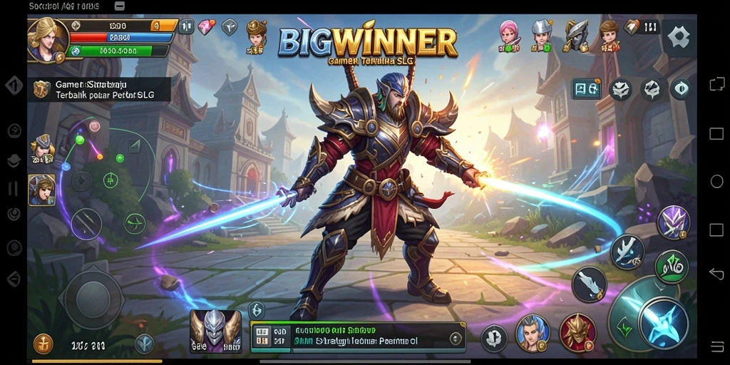 Tampilan menarik saat berperang dalam BIGWINNER.