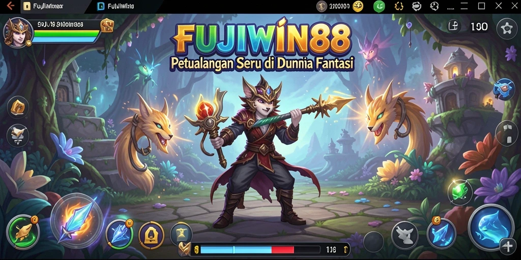 Tampilan menarik dari gameplay petualangan FUJIWIN88 yang mendebarkan.