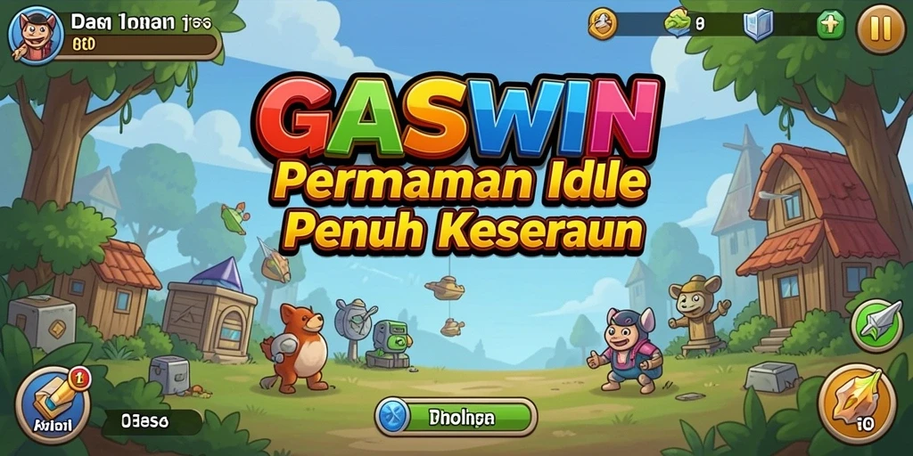 GASWIN menampilkan gameplay Idle yang seru dan interaktif.