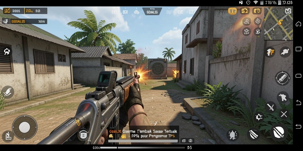 Gameplay GOAL55 yang menegangkan dengan grafik memukau.