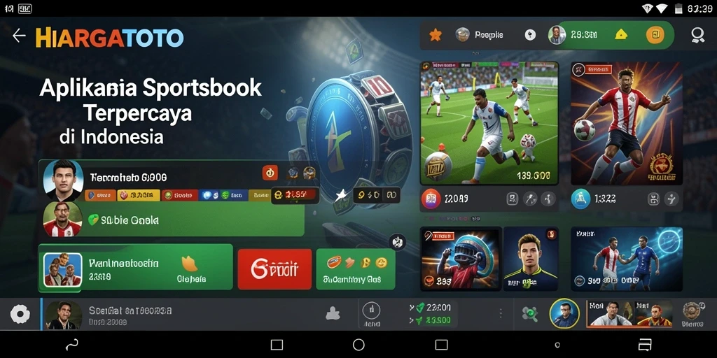 Tampilan gameplay HARGATOTO yang menarik dan interaktif.