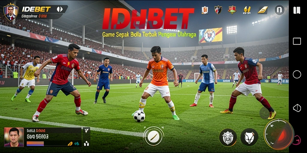 Tampilan gameplay yang mendebarkan dalam IDEBET.