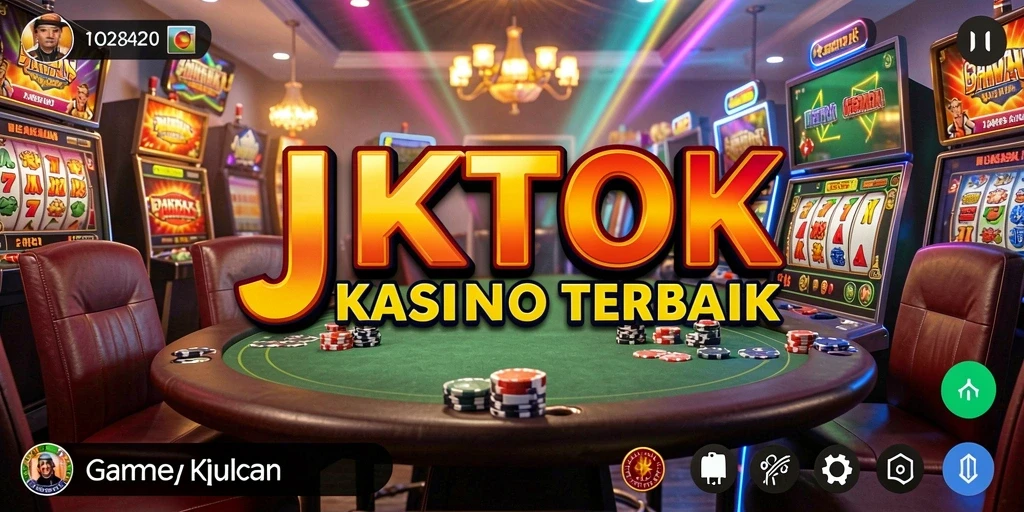 Screenshot JKTOK menampilkan gameplay seru di dunia kasino.