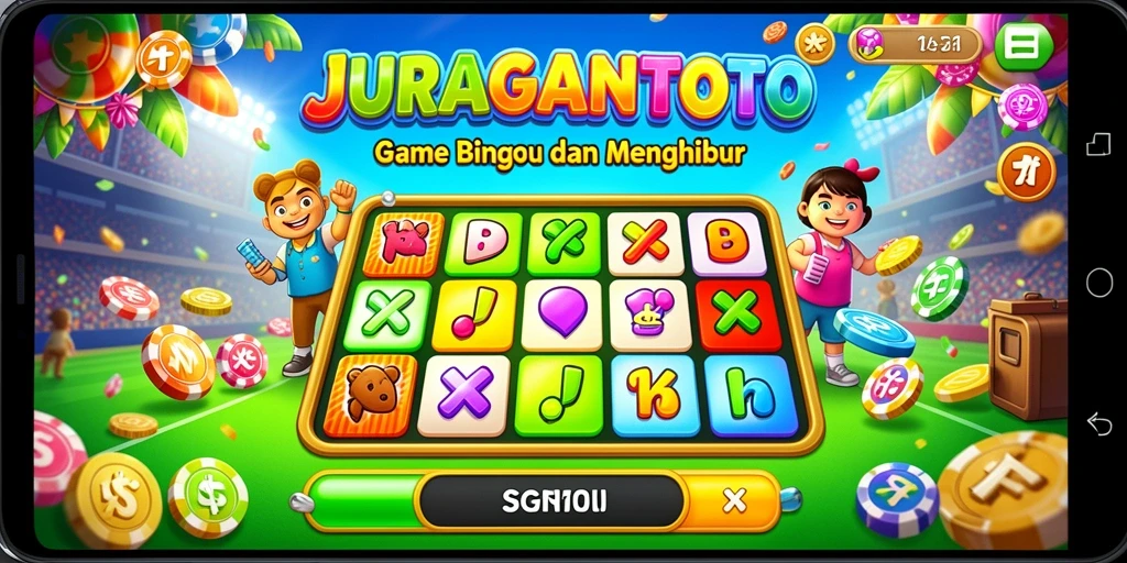 Tampilan menarik saat bermain Bingo di JURAGANTOTO.