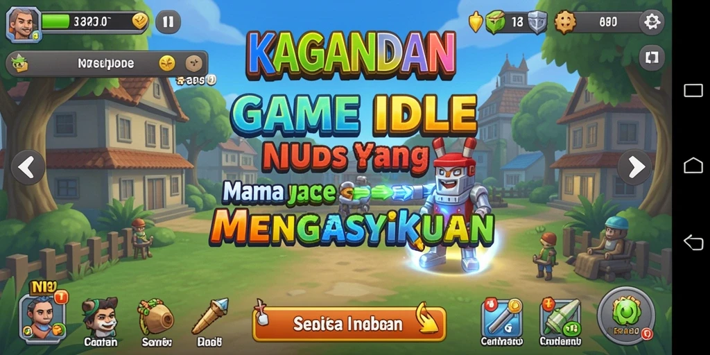 Tampilan gameplay KAGANDAN yang menarik dan penuh warna.