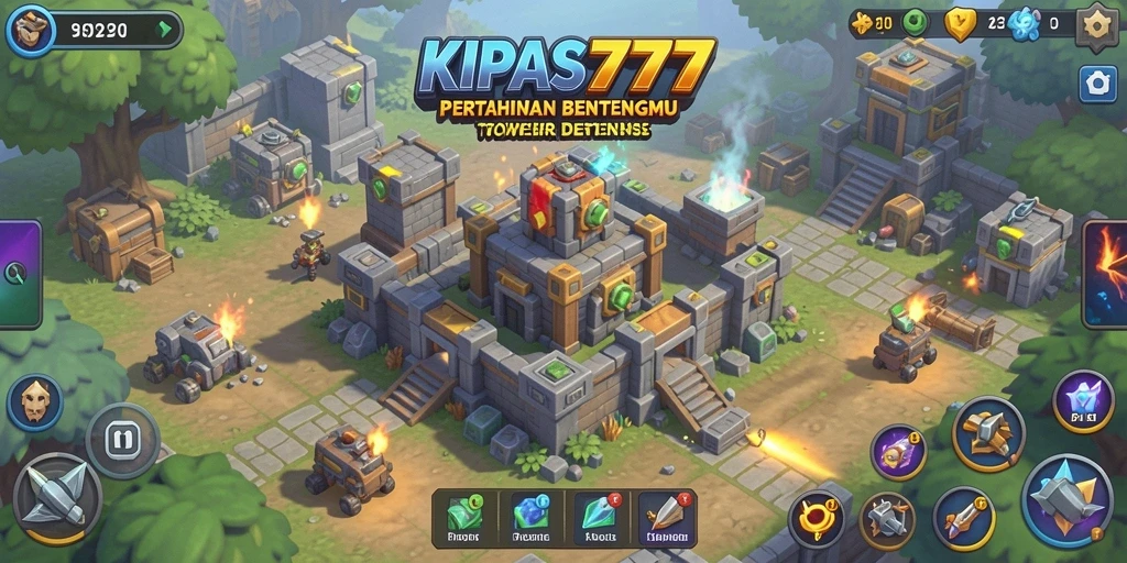 Gambaran visual gameplay menegangkan dalam KIPAS777 saat melawan gelombang musuh.