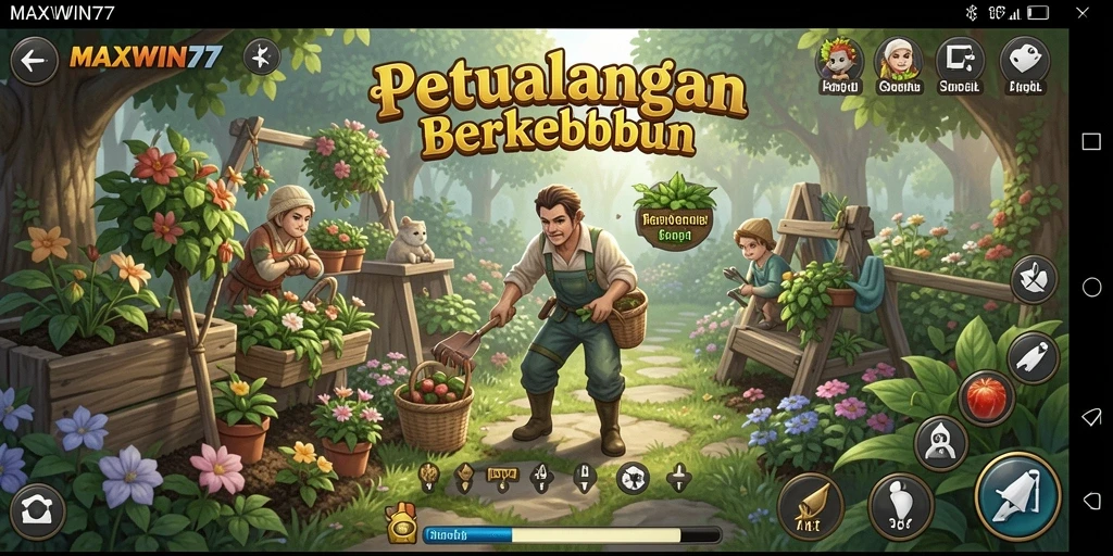 Gameplay menarik di dunia pertanian yang cerah