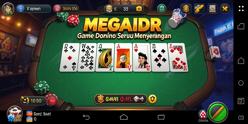 Tampilan gameplay seru dari MEGAIDR dengan grafik yang menarik.