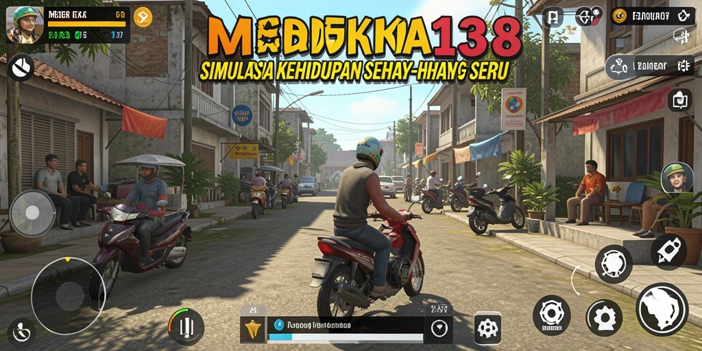 Screenshot gameplay MERDEKA138 dengan pengalaman simulasi menarik.