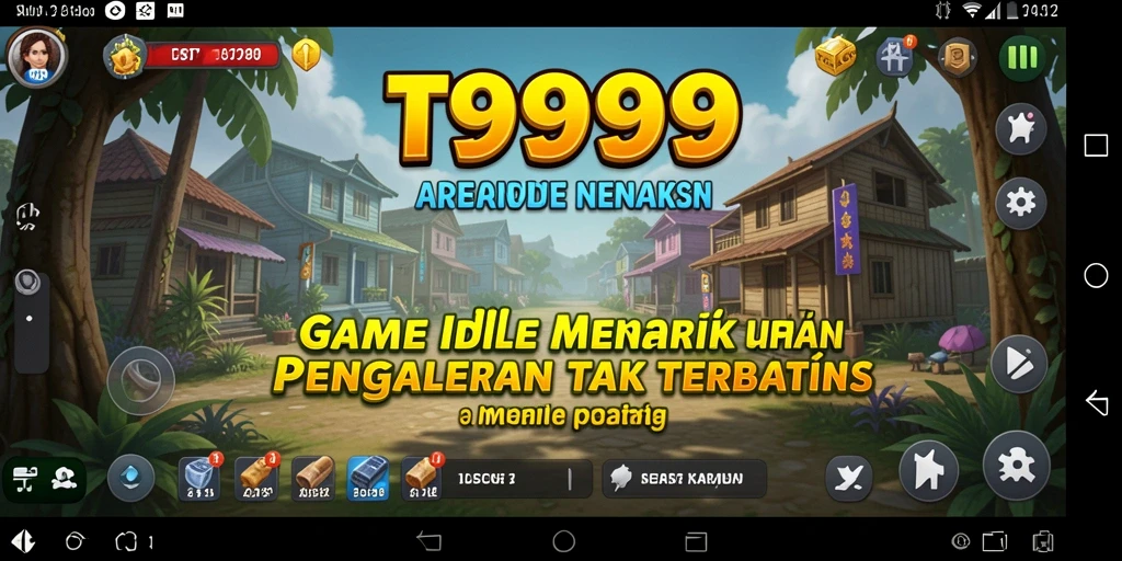 Gameplay T9999 menampilkan karakter dan strategi yang menarik.