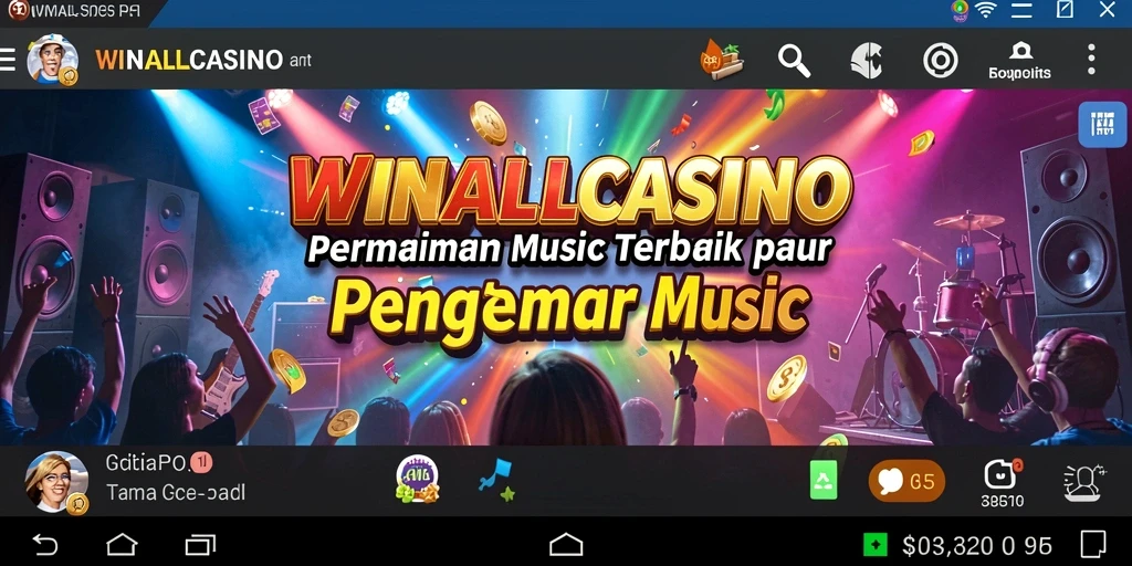 Tampilan gameplay WINALLCASINO yang mengasyikkan dan interaktif.