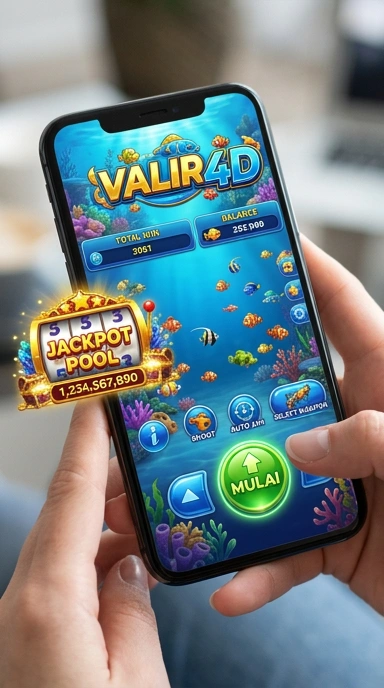Tampilan antarmuka pengguna apik di valir4d.